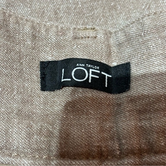 Ann Taylor LOFT Marisa Trouser Tan Pants Size 6 - Picture 8 of 11